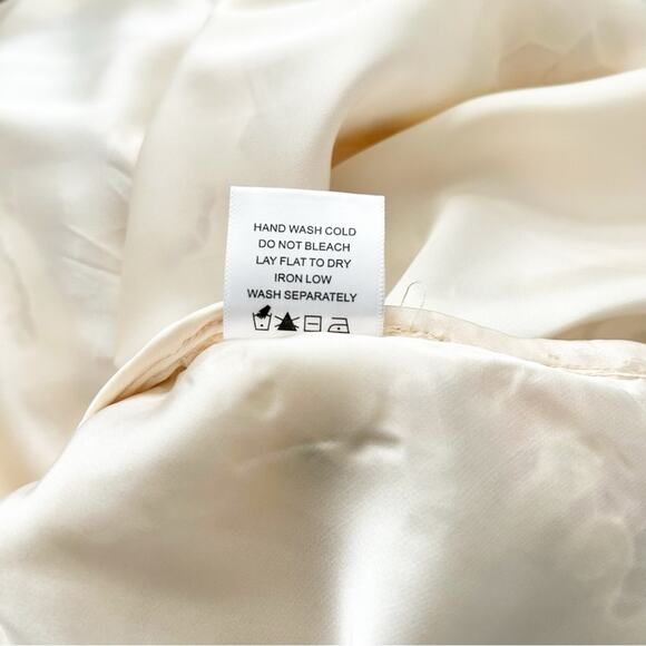 Tularosa Cyrus Lace Mini Dress Fit & Flare Halter Neck Scalloped Hem Size XS - Picture 7 of 8